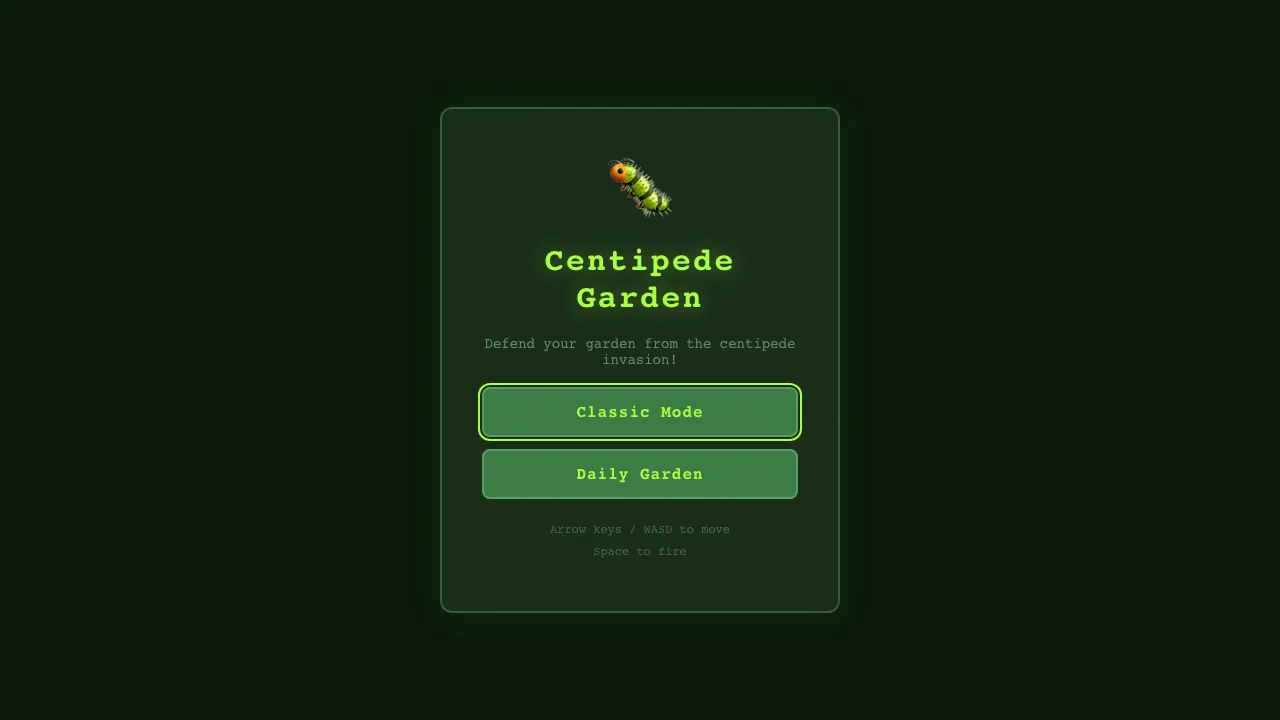 Centipede Garden