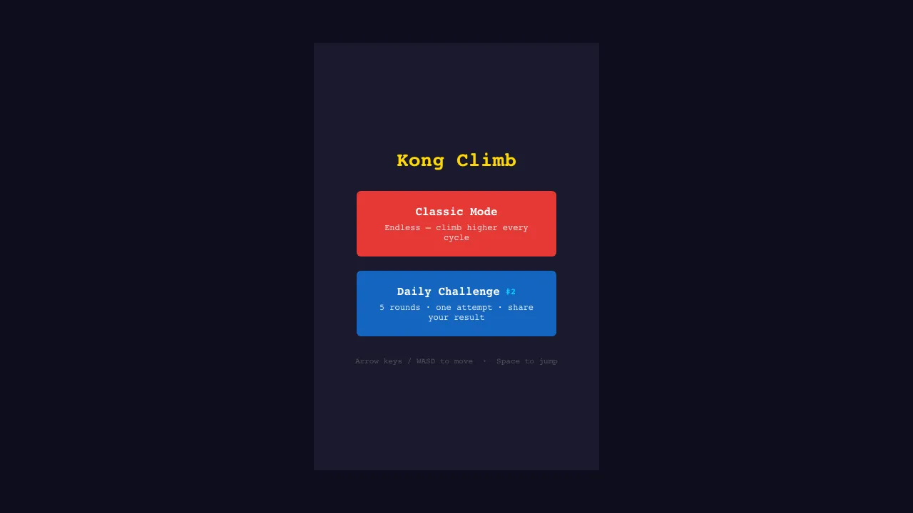 Kong Climb